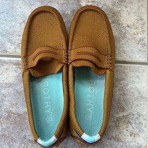 Rothy’s Driver Loafer Sz 6.5 in Cognac
